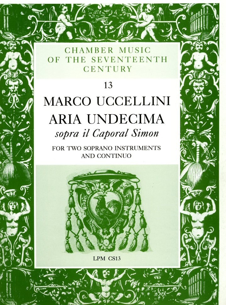 Aria Undecima sopra "il Caporal Simon"