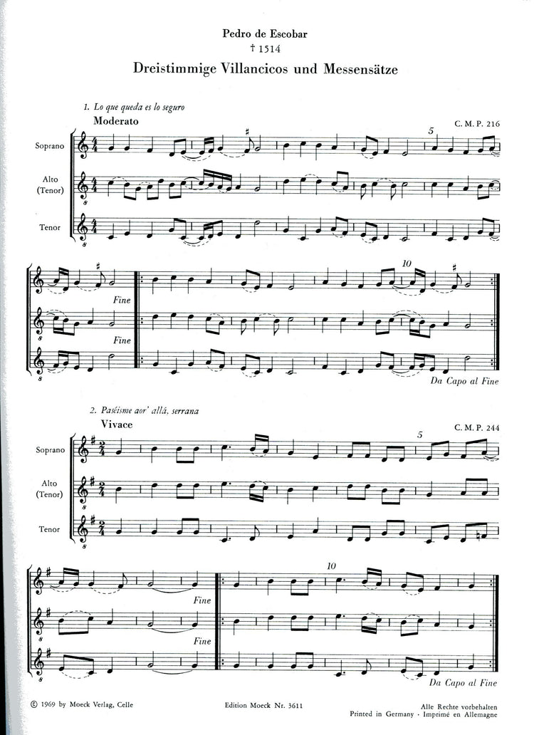 Villancicos and Mass