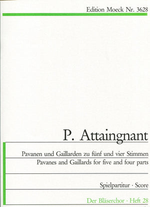 Pavanes and Gaillards for four and five parts
