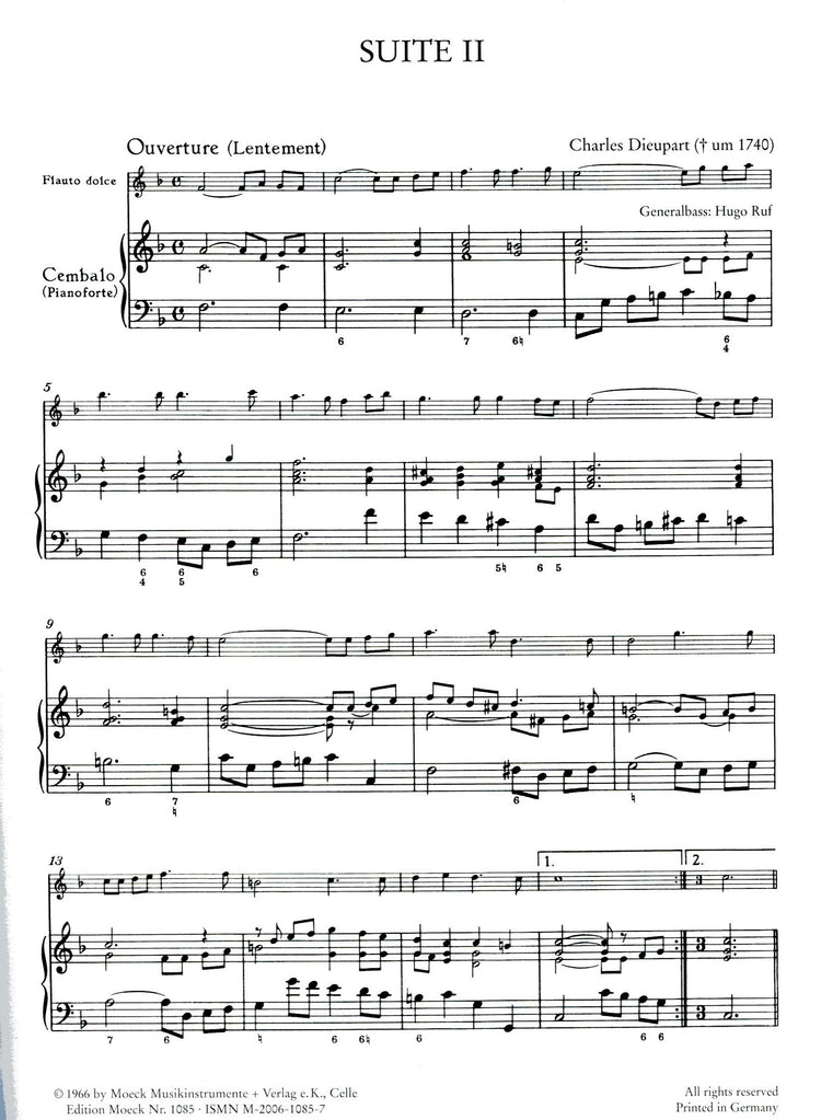 Suite II in F Major