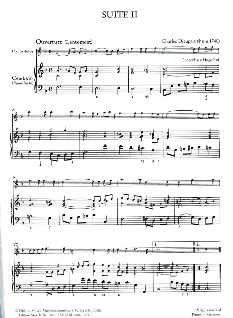 Suite II in F Major