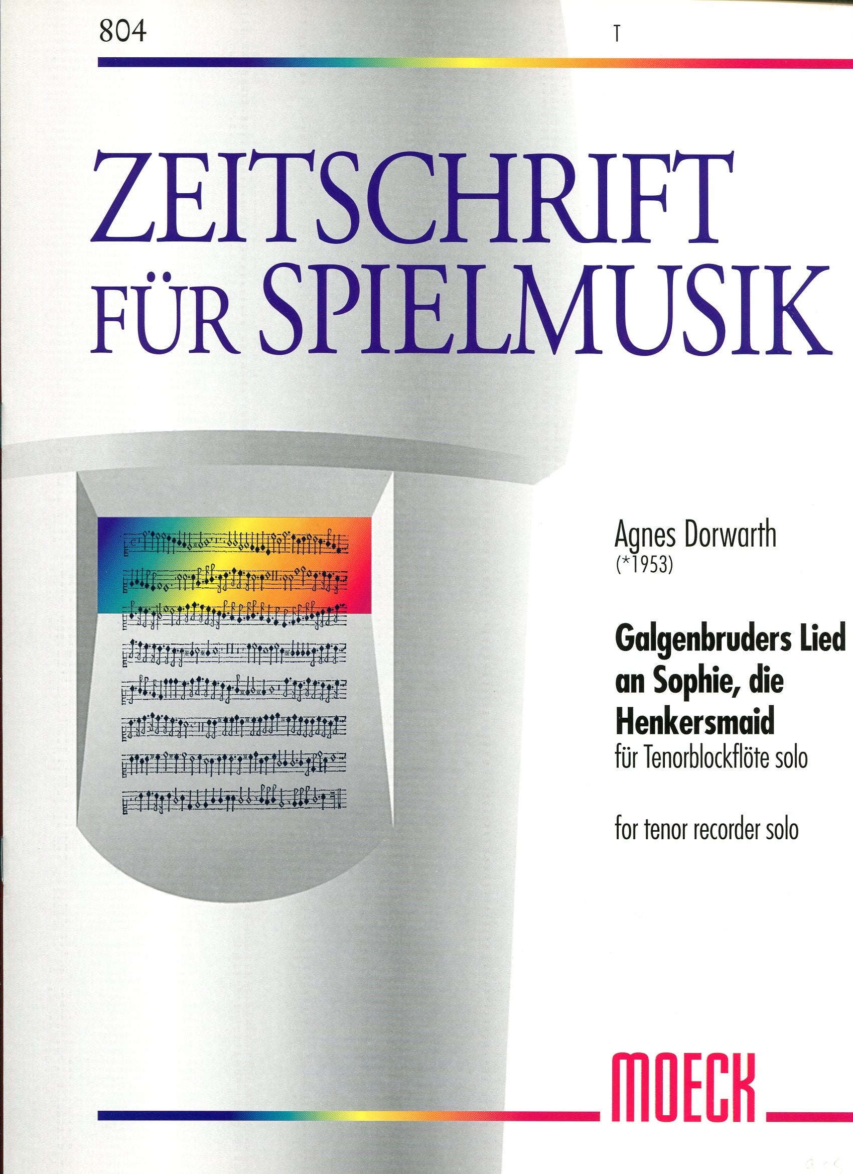 Galgenbruder's song to Sophie, the hangman's maiden