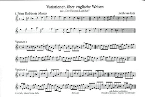 Variations on English Melodies