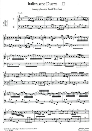 Italien Duets from 1730