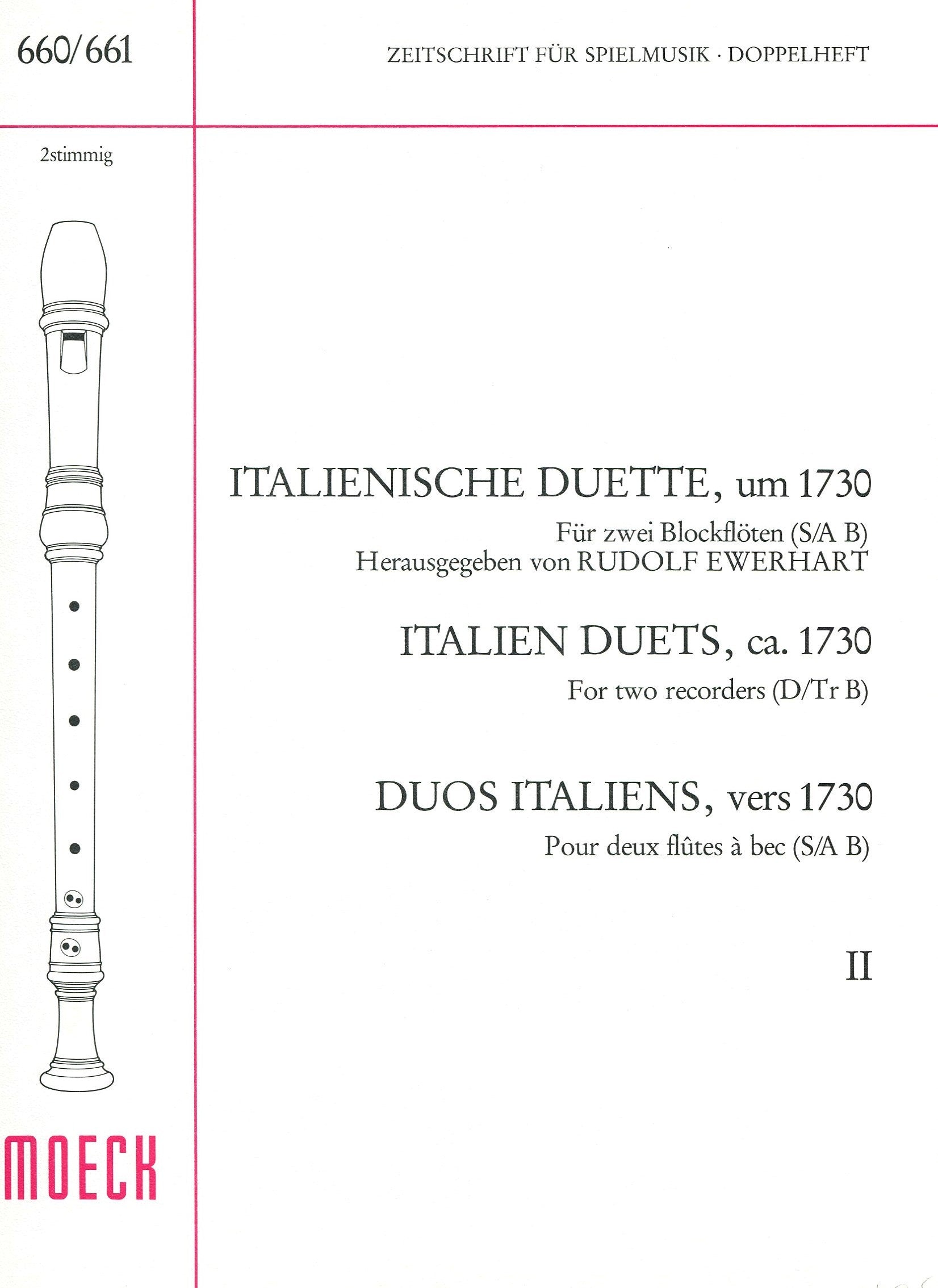 Italien Duets from 1730