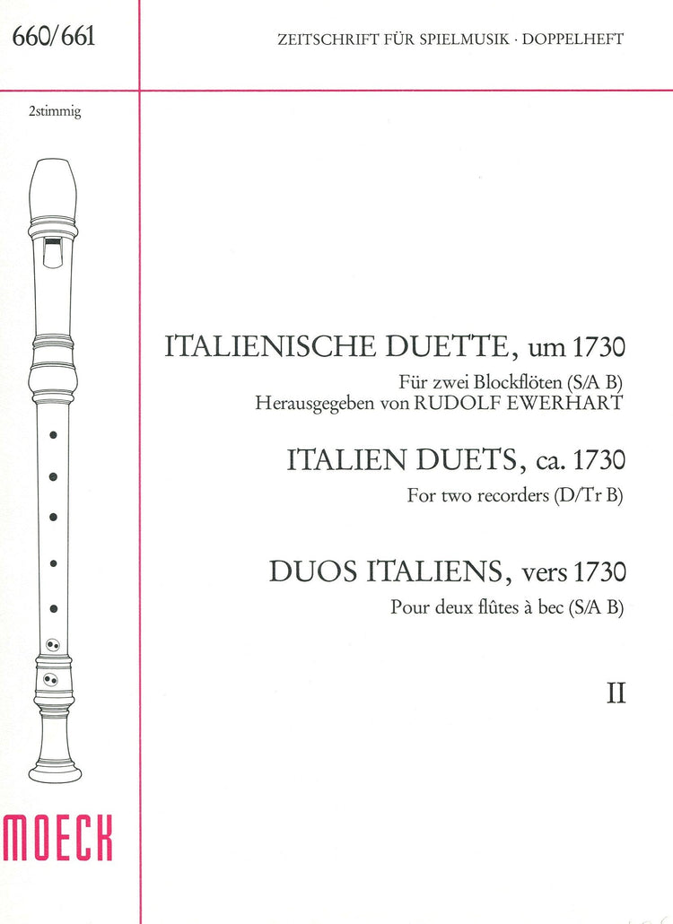 Italien Duets from 1730