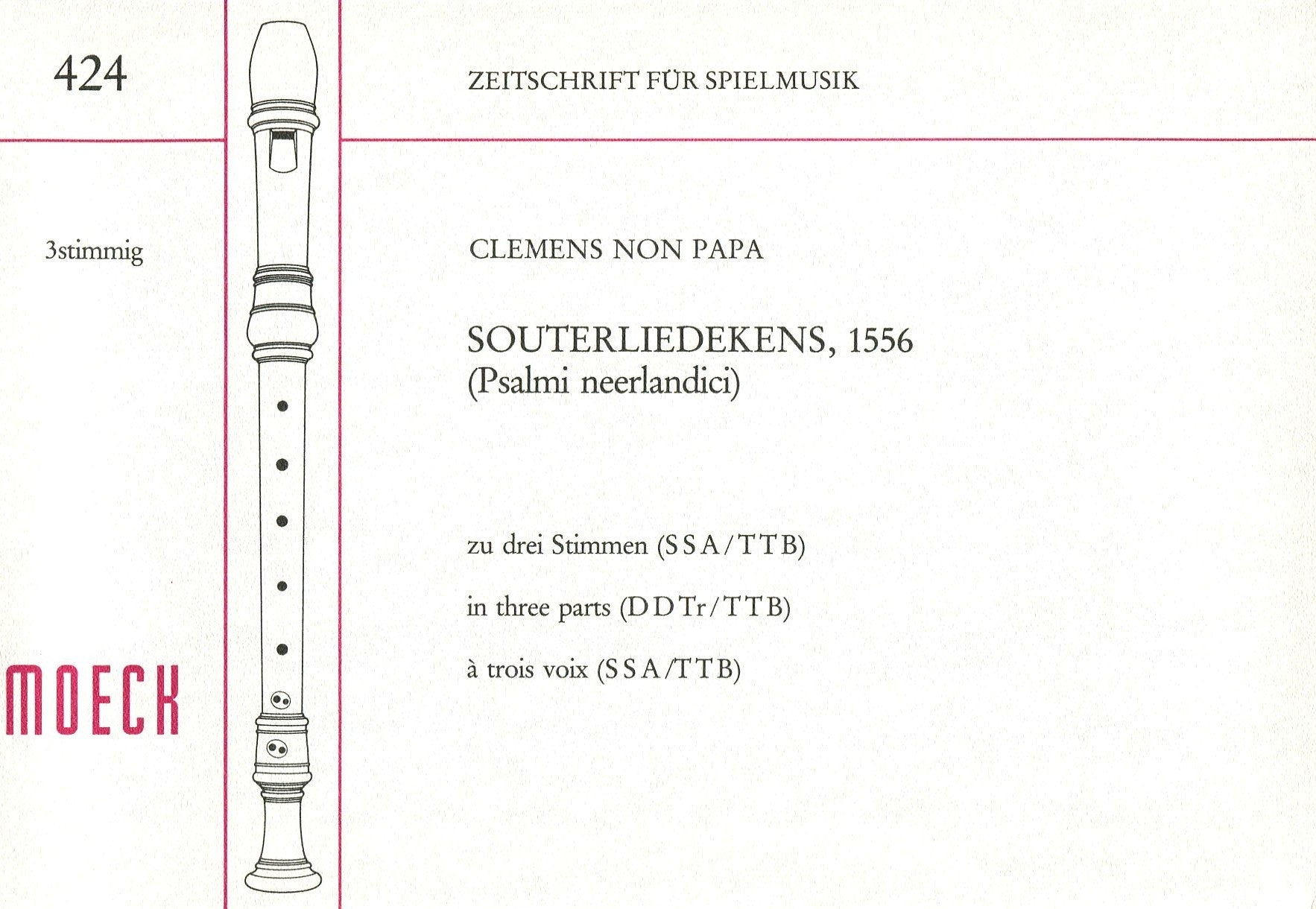 Souterliedekens 1556