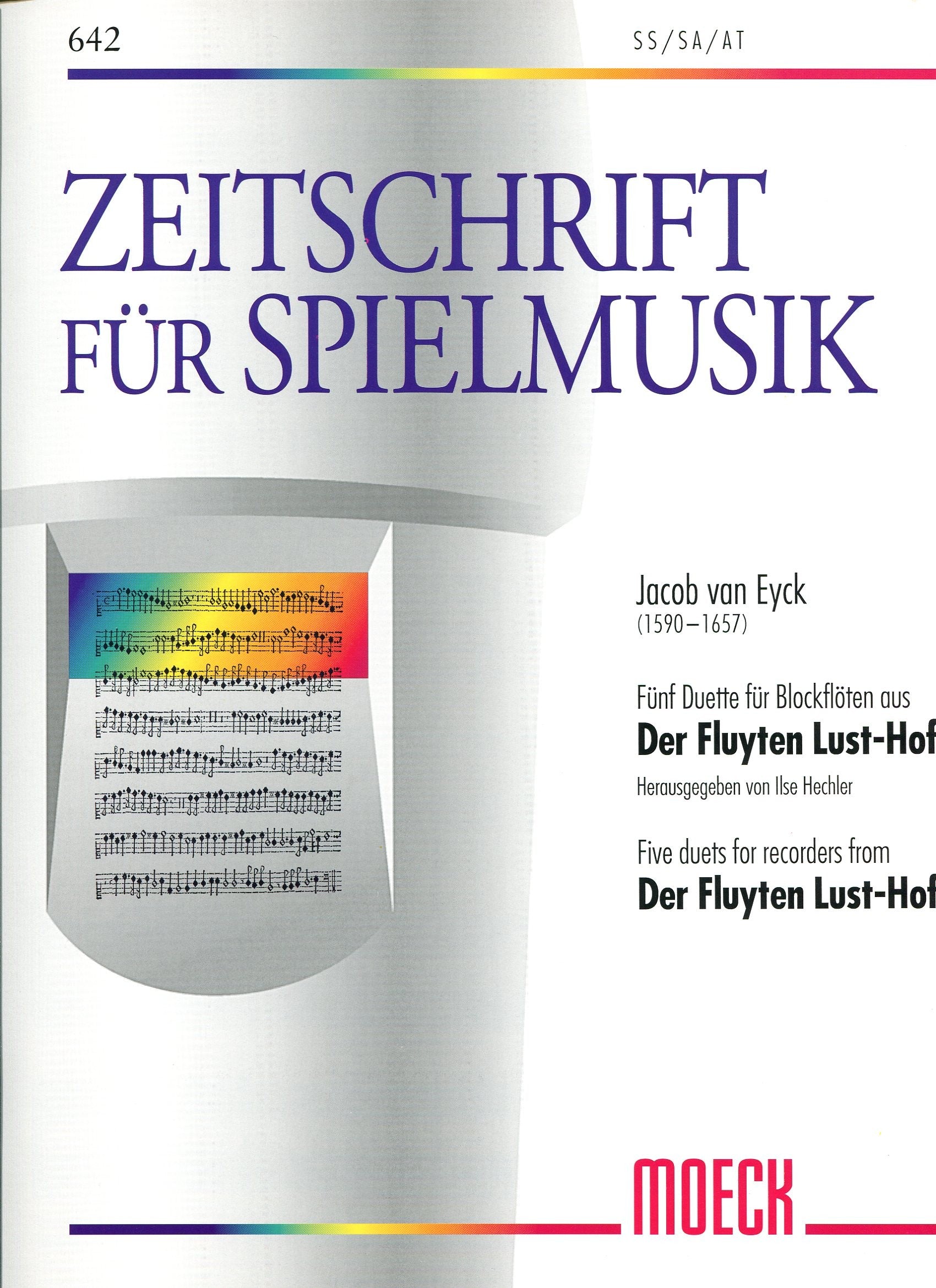 Five Duets from Der Fluyten Lust-Hof