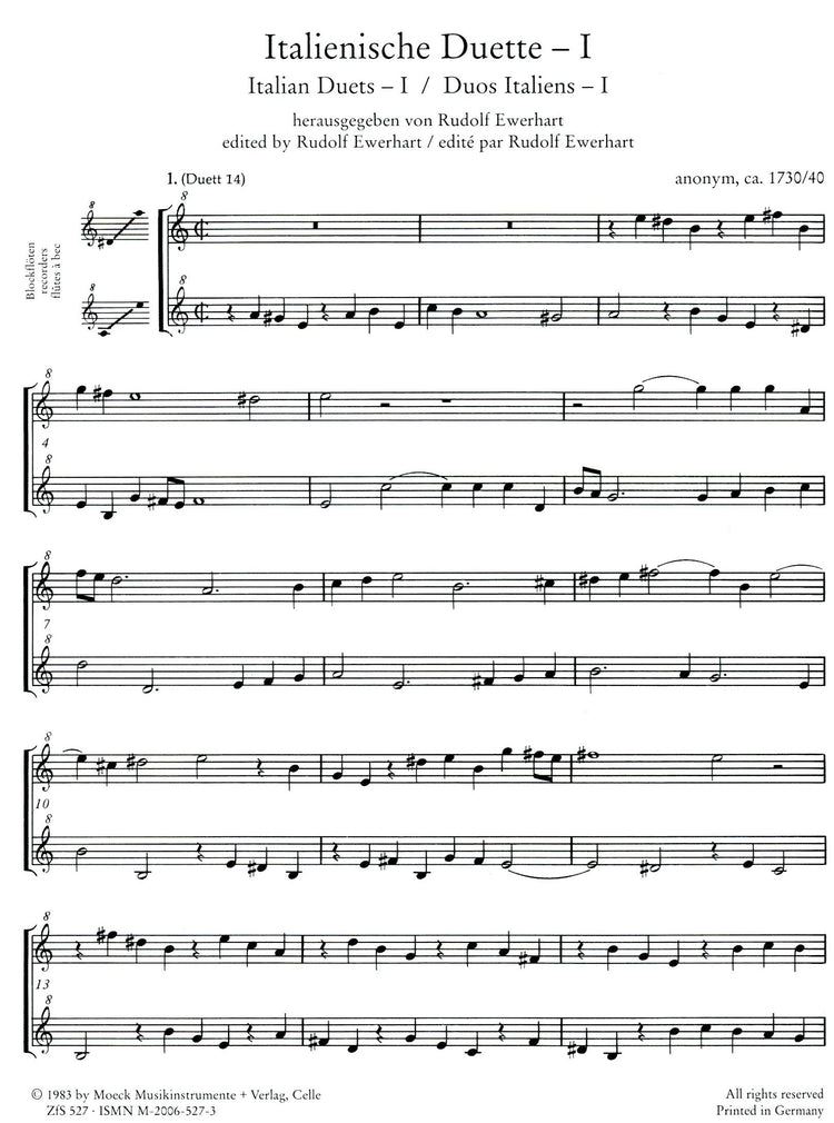 Italian Duets I