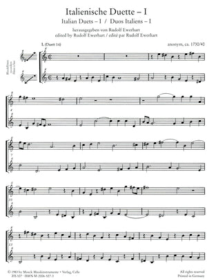 Italian Duets I