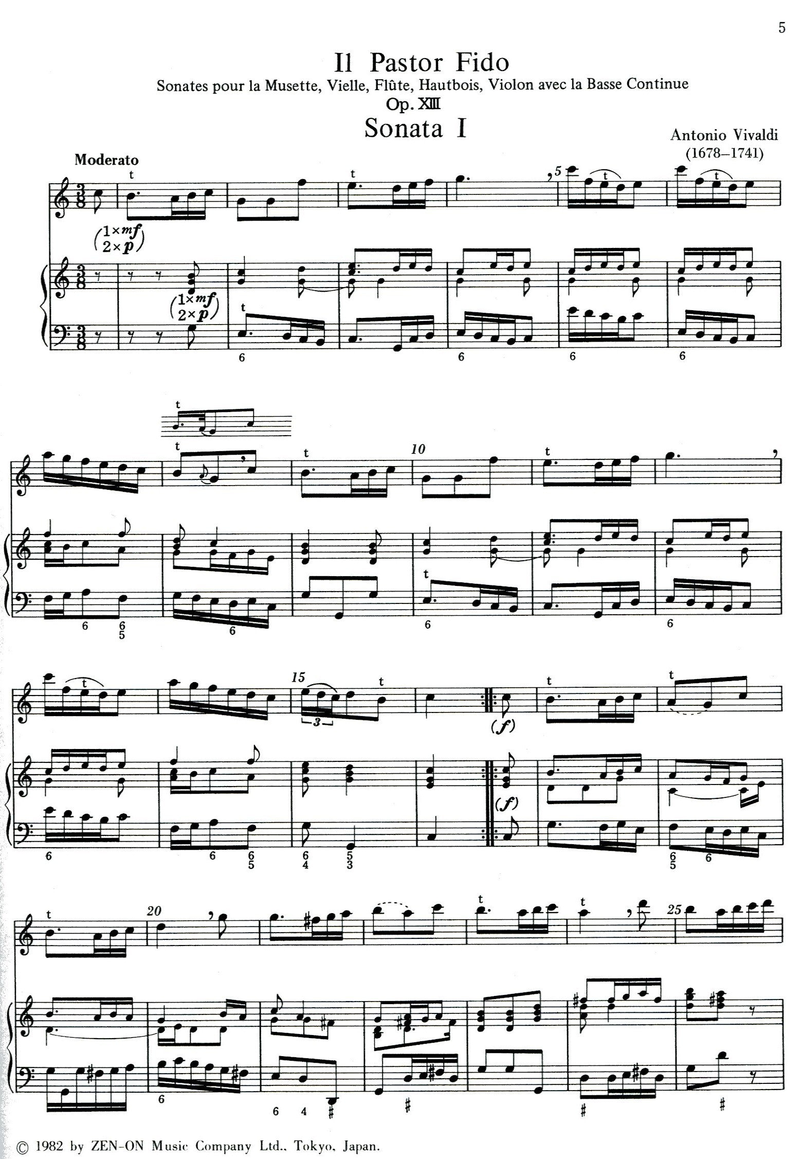 Il Pastor Fido Op 13