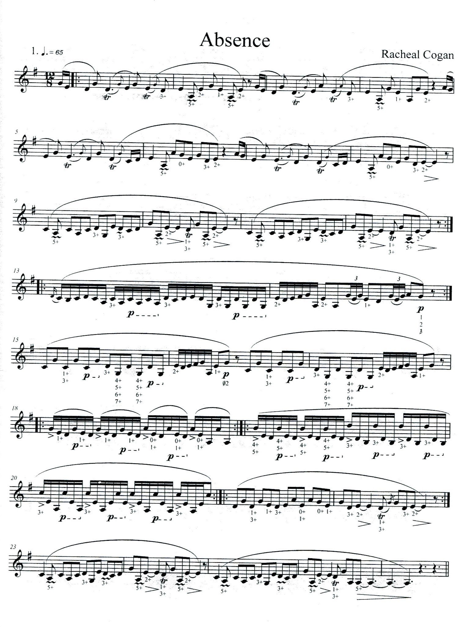 Absence and For Fardin