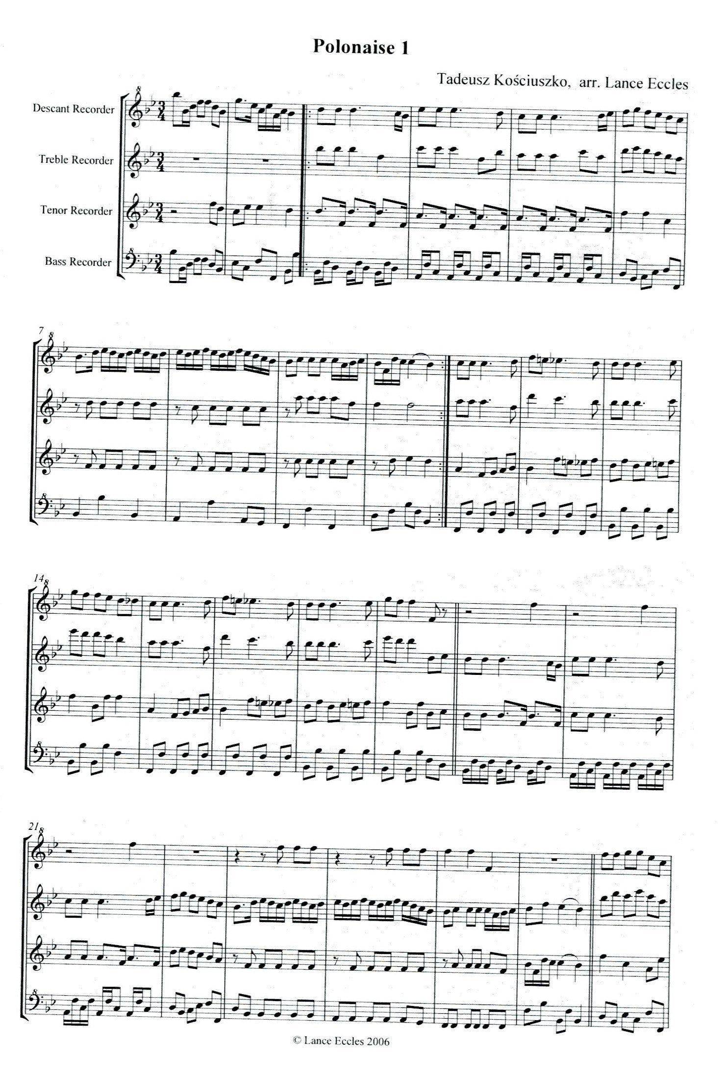 2 Polonaises and a Waltz