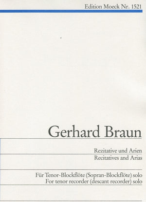 Recitatives and Arias for Recorder in C
