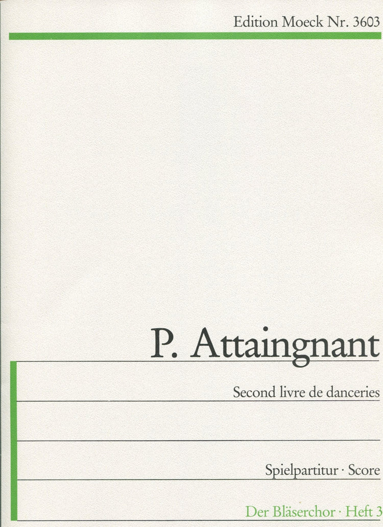 Second livre de danceries