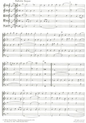 Paduanas & Galliards Volume 18