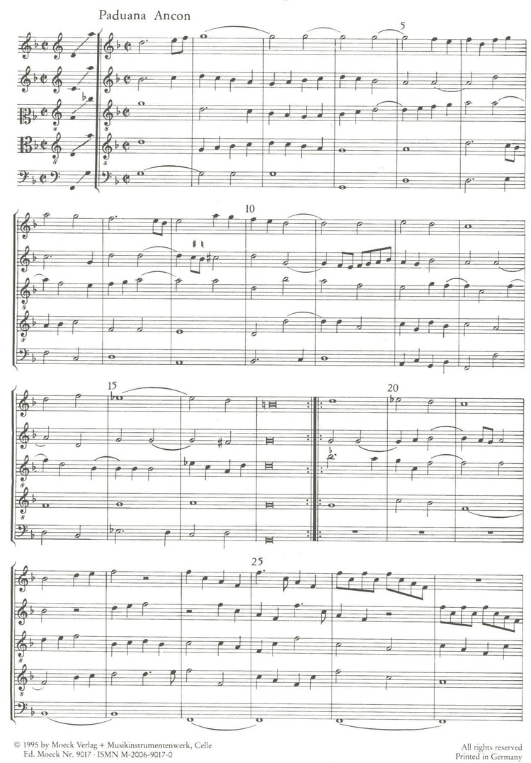 Paduanas & Galliards Volume 18