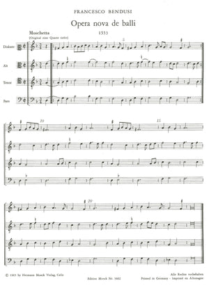 Opera nova de balli