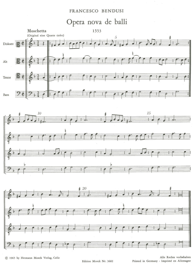 Opera nova de balli