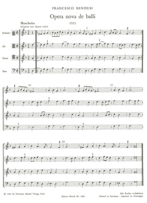 Opera nova de balli