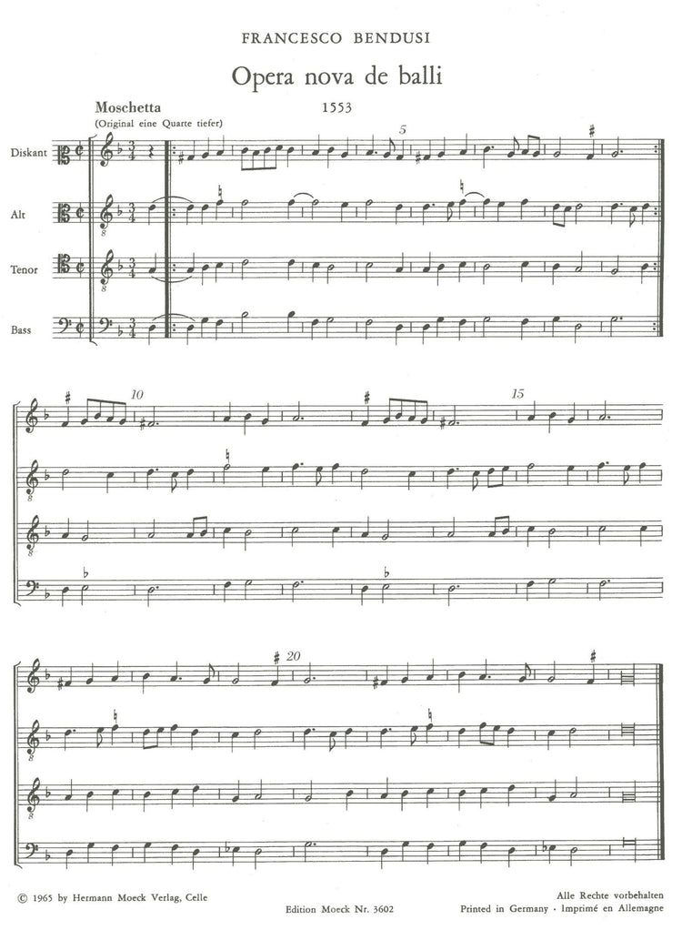 Opera nova de balli