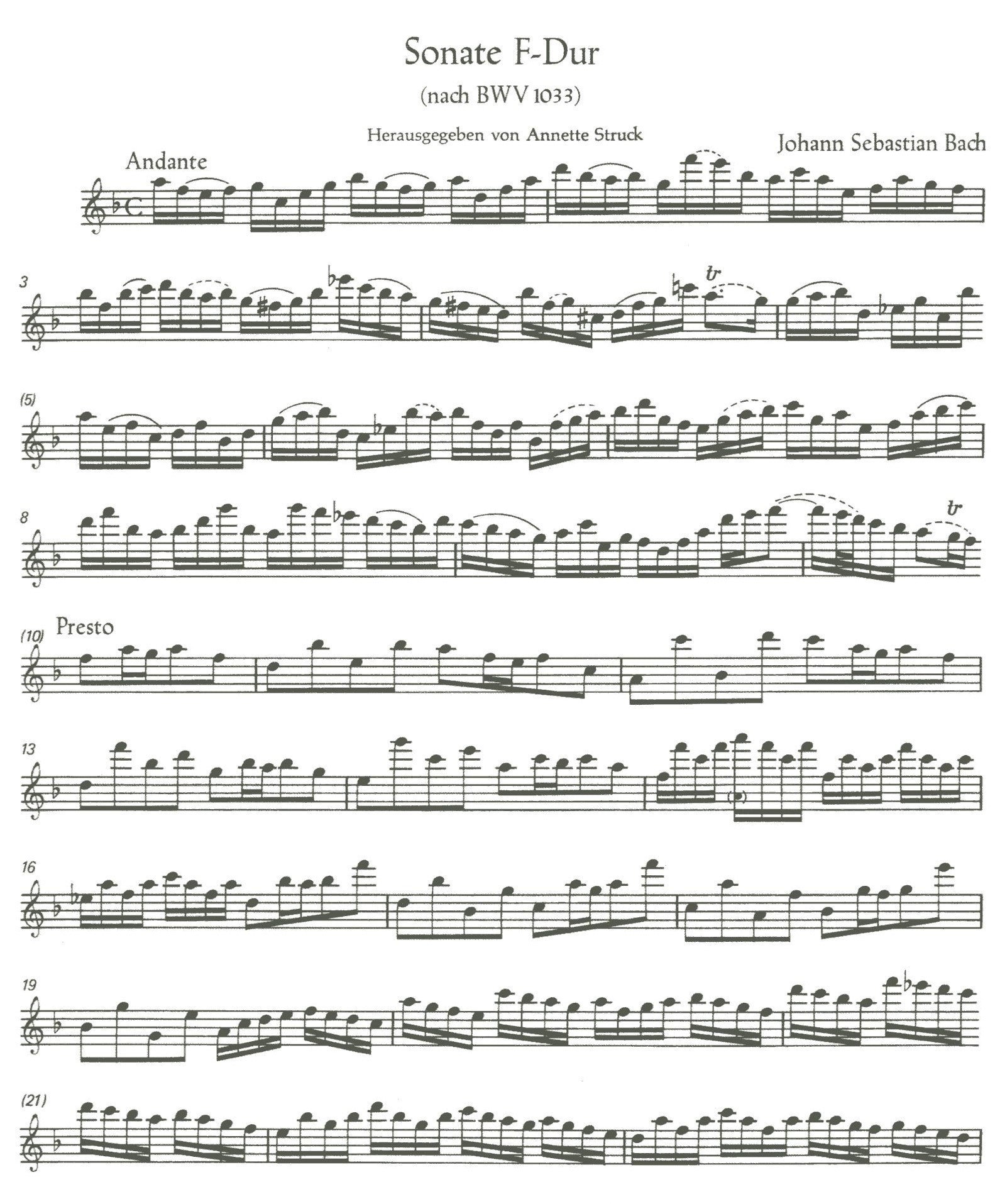 Sonata in F Major