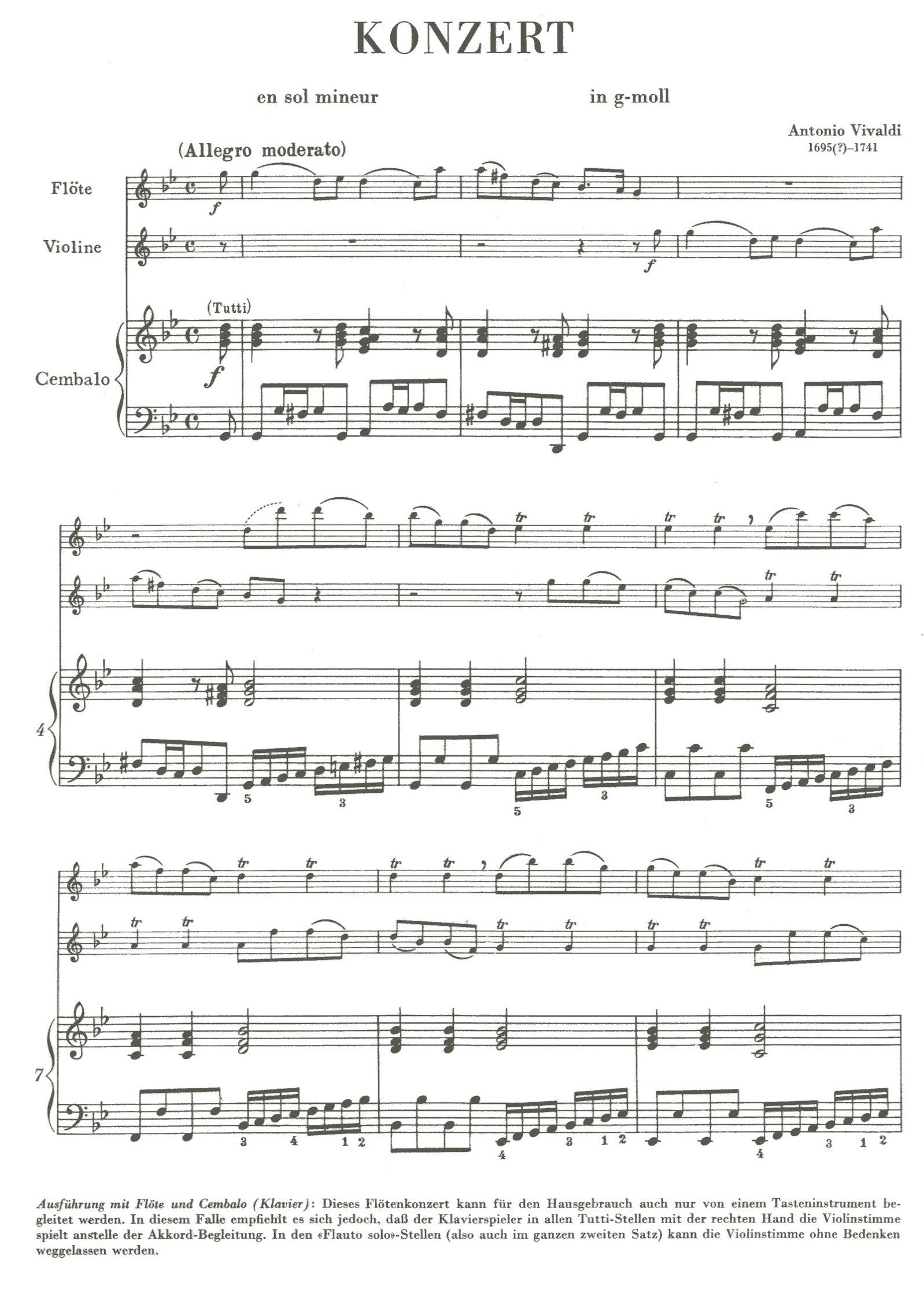Concerto in g minor