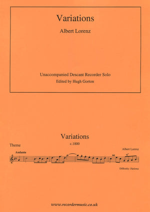 Variations Albert Lorenz