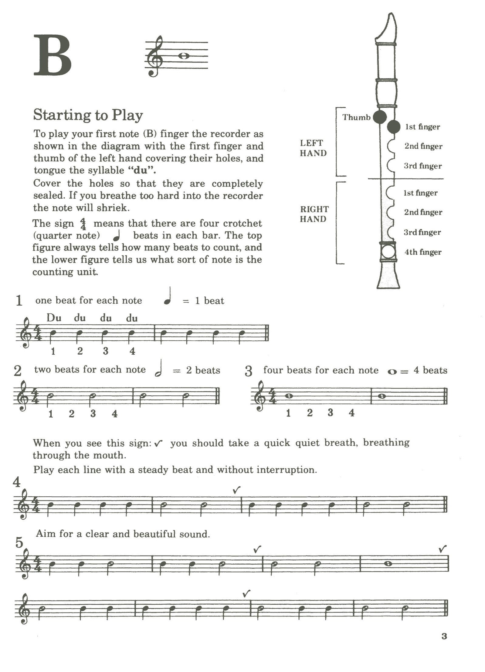 Recorder Playing