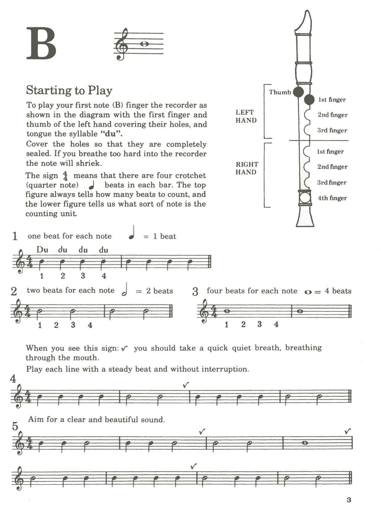 Recorder Playing