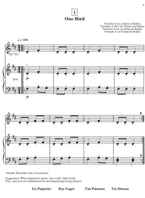 Recorder School Volume 1 Accompaniment part