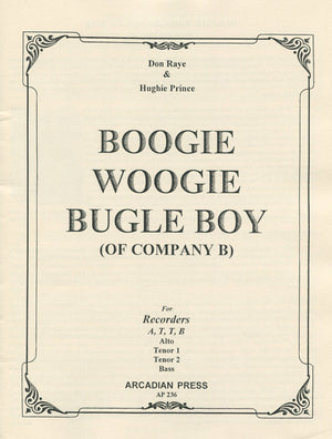 Boogie Woogie Budgle Boy (of Company B)