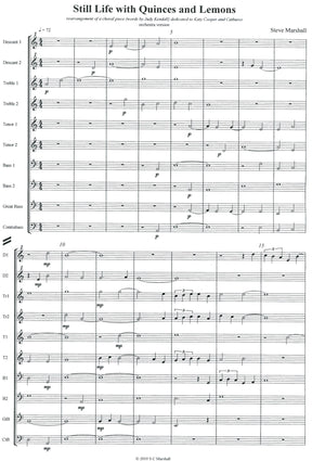 Still Life with Quinces and Lemons