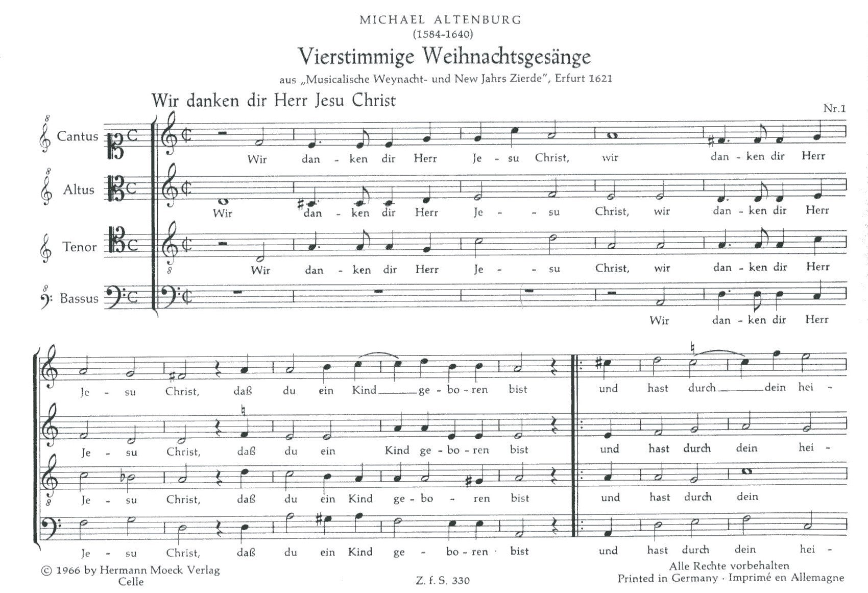 Four Part Christmas Songs