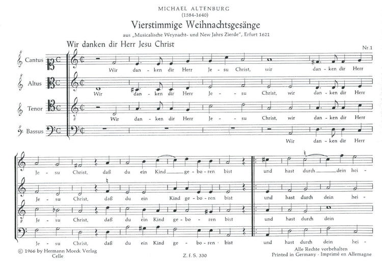 Four Part Christmas Songs