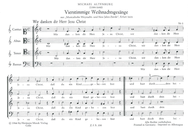 Four Part Christmas Songs