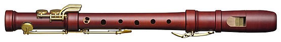 Special Treble Recorder in stained castello boxwood