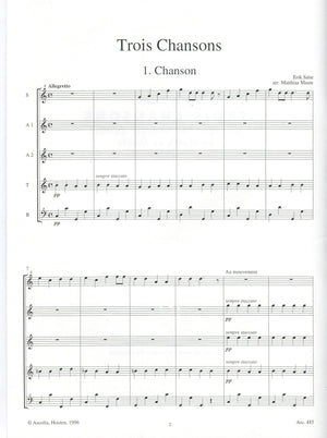 Trois Chansons