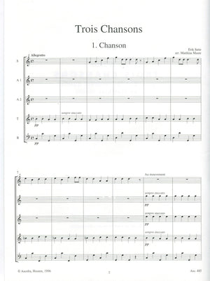 Trois Chansons