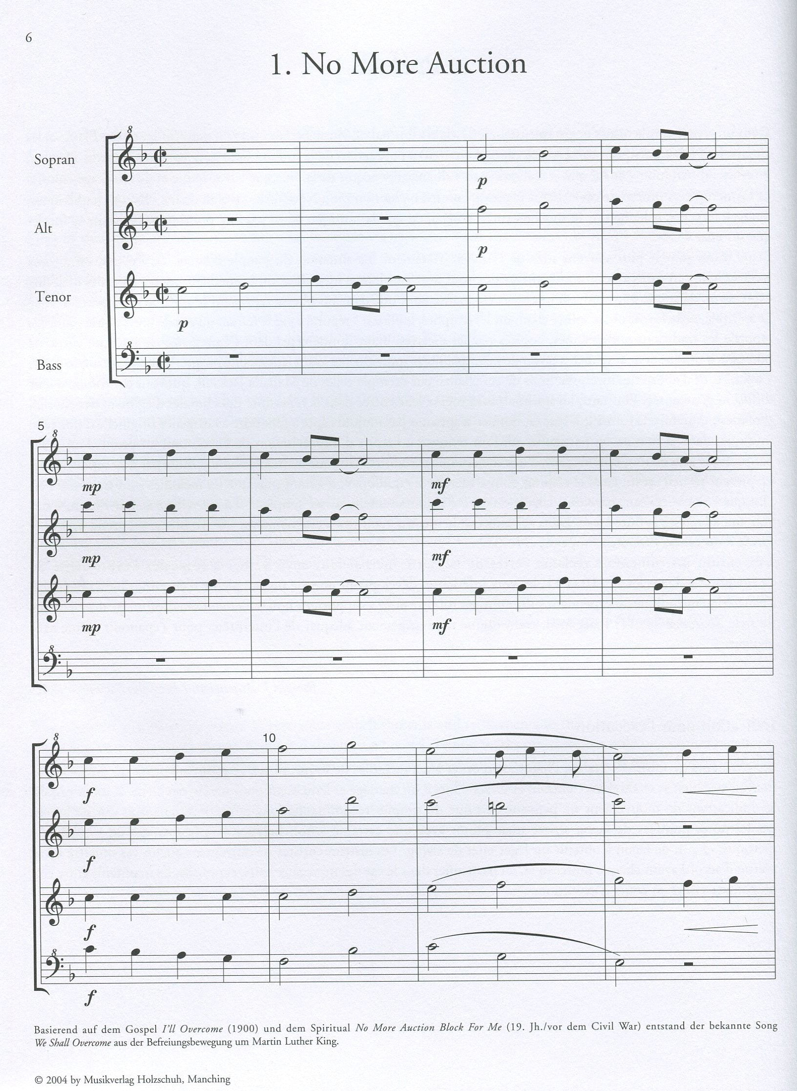 Spirit of Freedom: 14 Spirituals