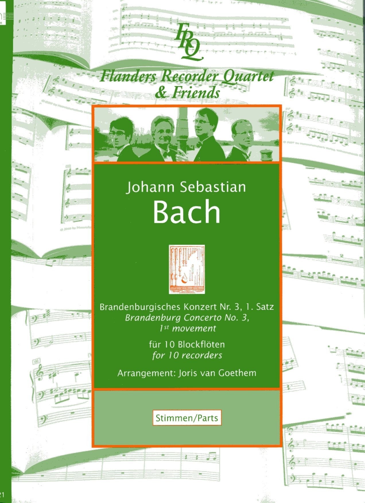 Brandenburg Concerto No 3, BWV1048  1st Movement