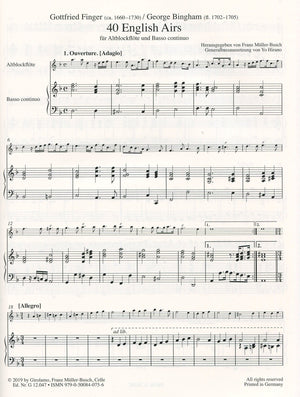 English Airs Volume III
