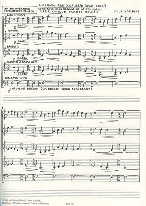 Un lungo addio Op.145B