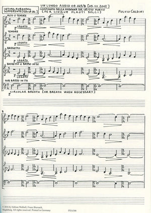 Un lungo addio Op.145B