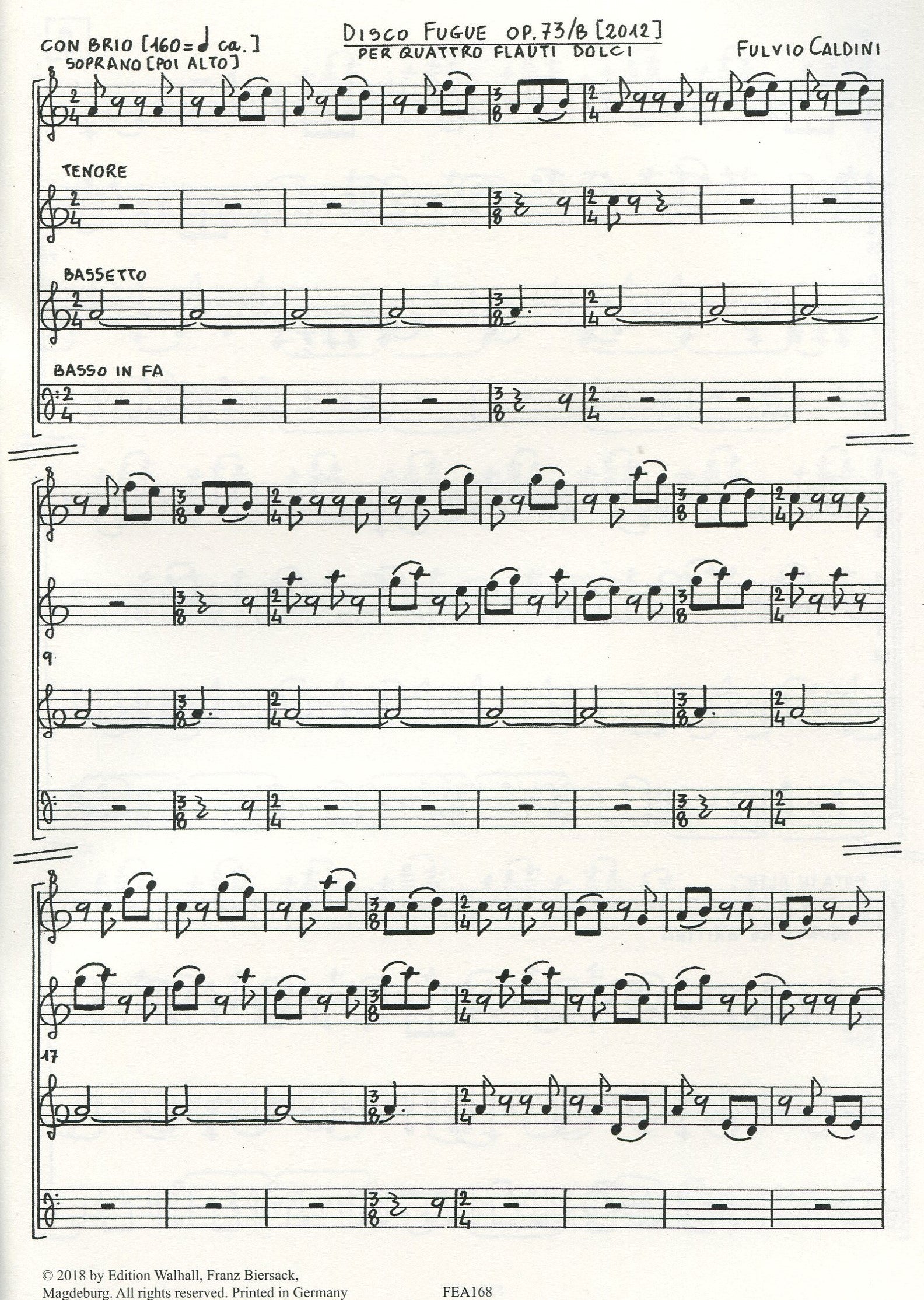 Disco Fugue Op.73/B