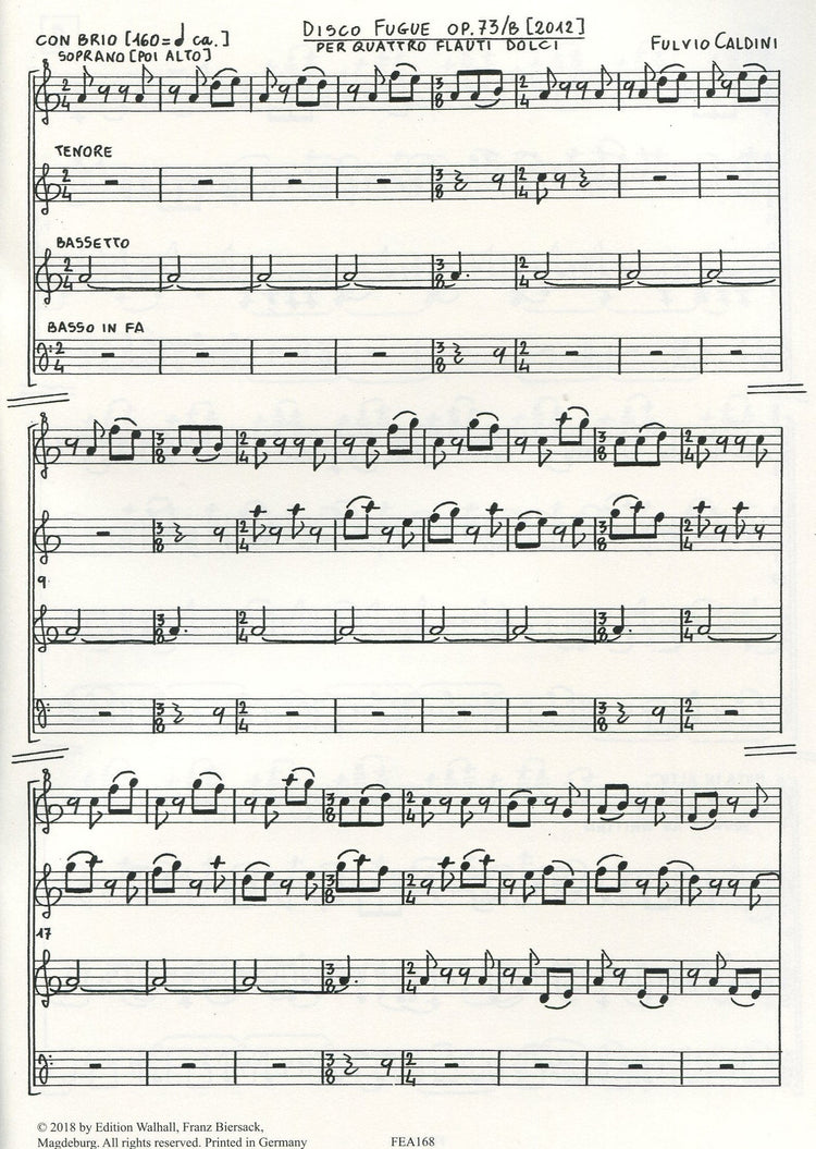 Disco Fugue Op.73/B