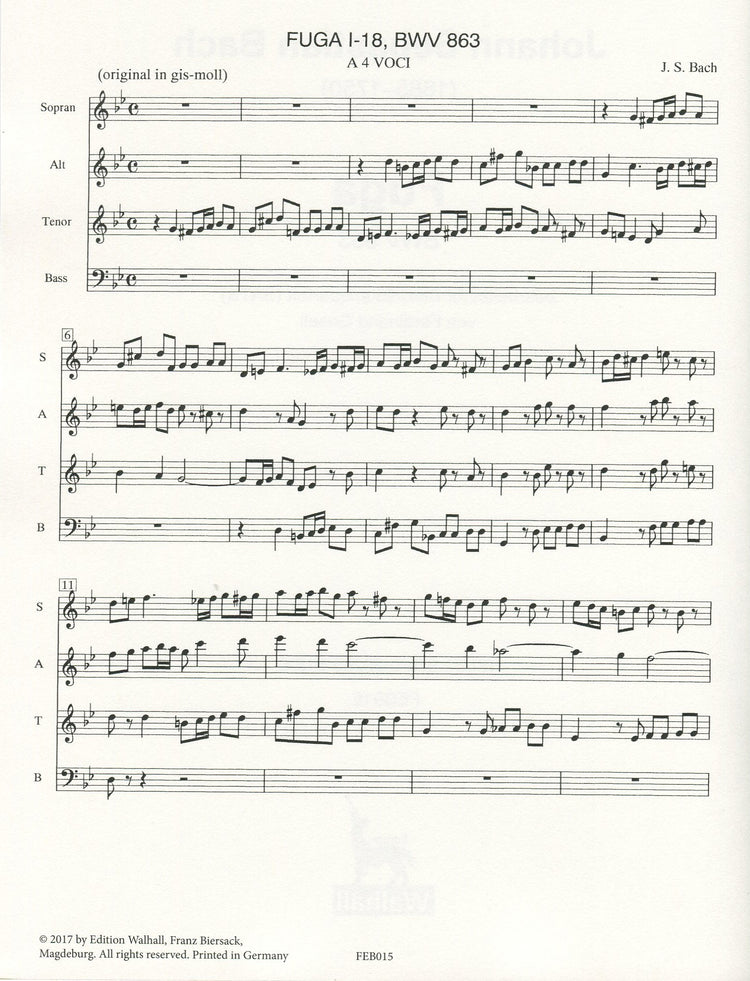 Fuga BWV863
