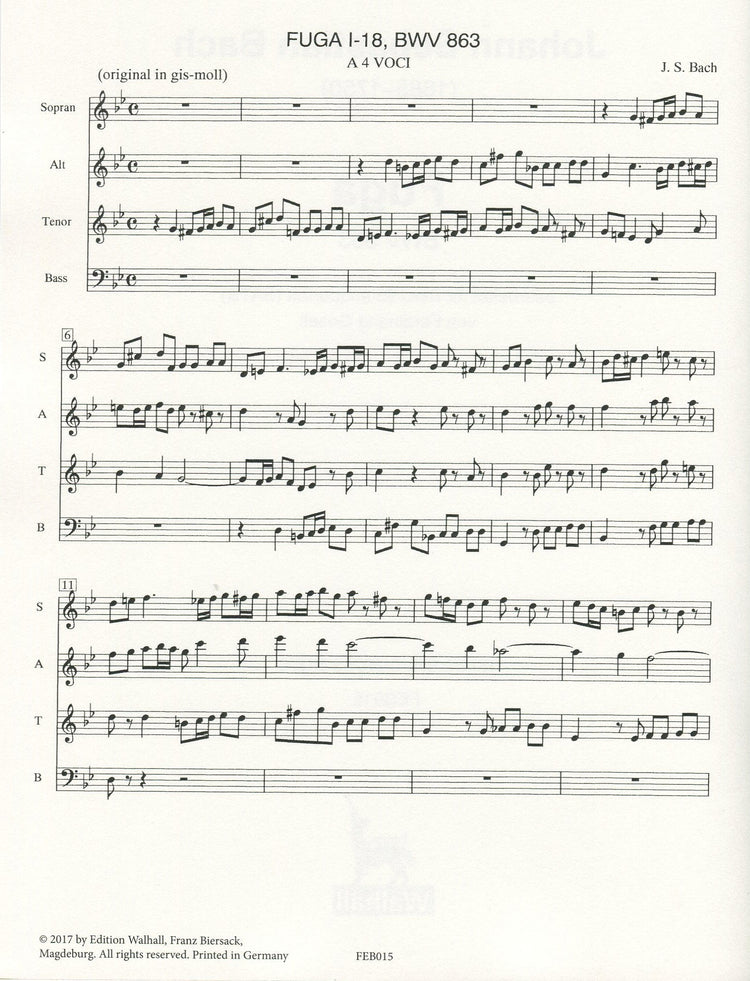 Fuga BWV863