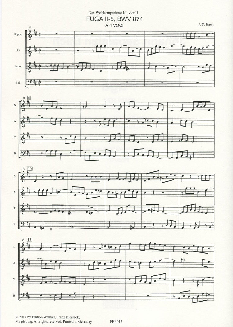 Fuga BWV 874
