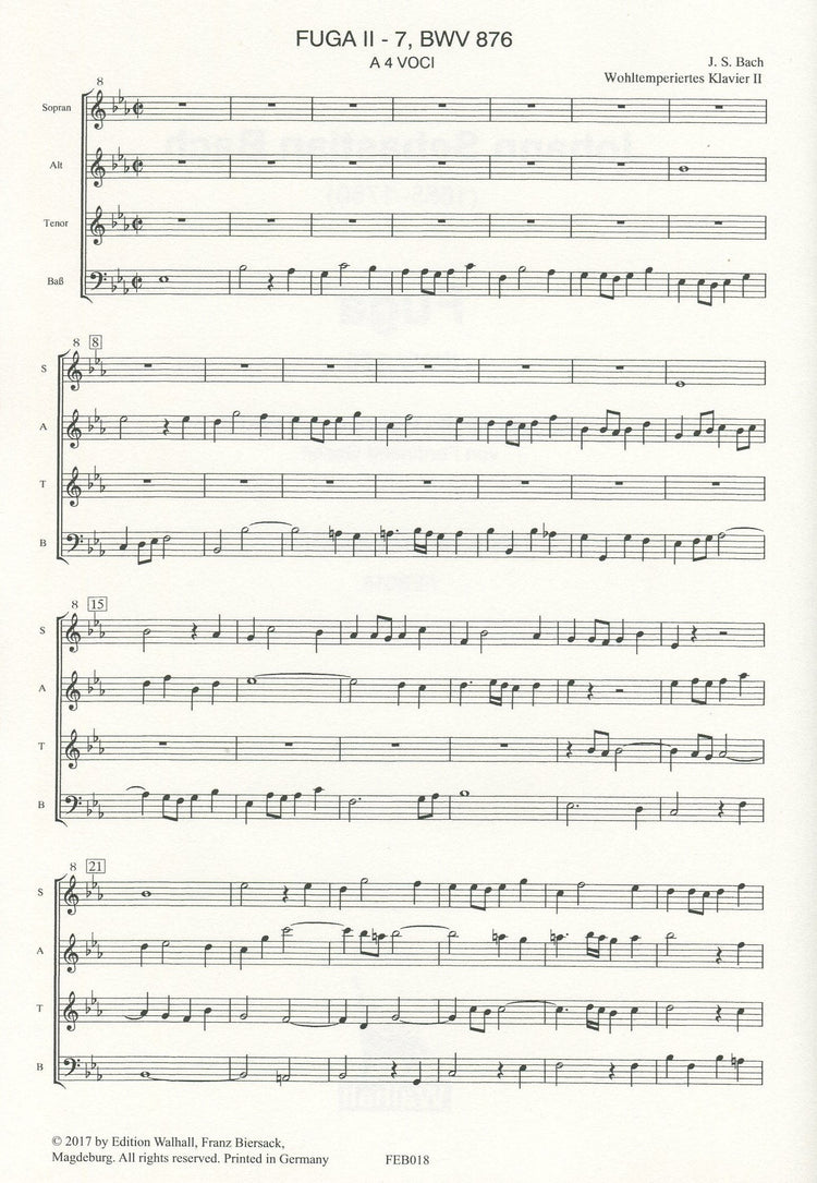Fuga BWV876